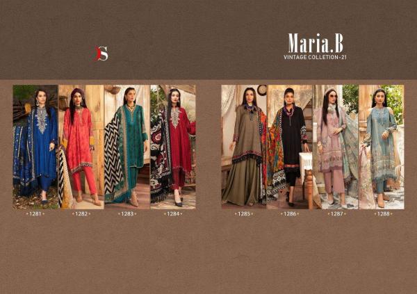 Deepsy Maria B Vintage Collection 21 Designer Festive Wear Cotton Embroidery Pakistani Salwar 